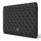 Preview: Guess Sleeve Luxus Laptop Tache bis 16" grau-schwarz mit Triangle Logo